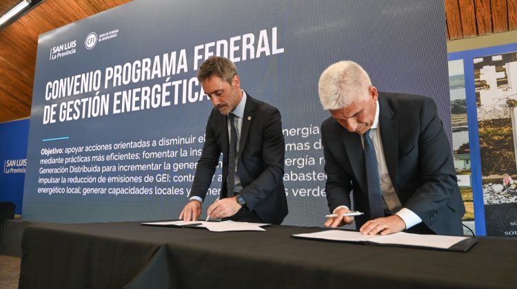 San Luis implementará un programa destinado a la gestión eficiente de la energía