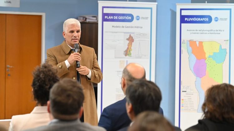 El Gobierno presentó su modelo de gestión de agua basado en la seguridad hídrica