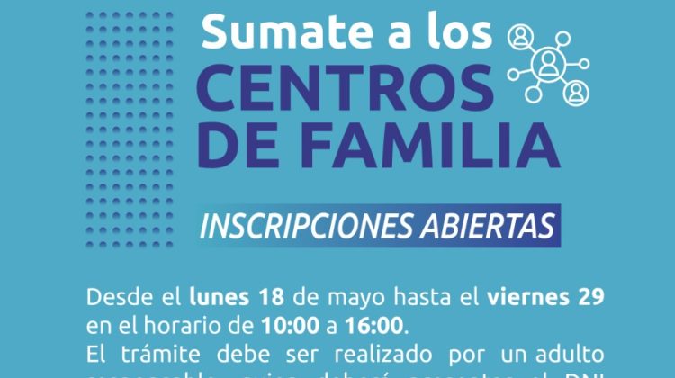 Articulado con la Provincia, el Programa Nacional Centros de Familia se implementará en San Luis