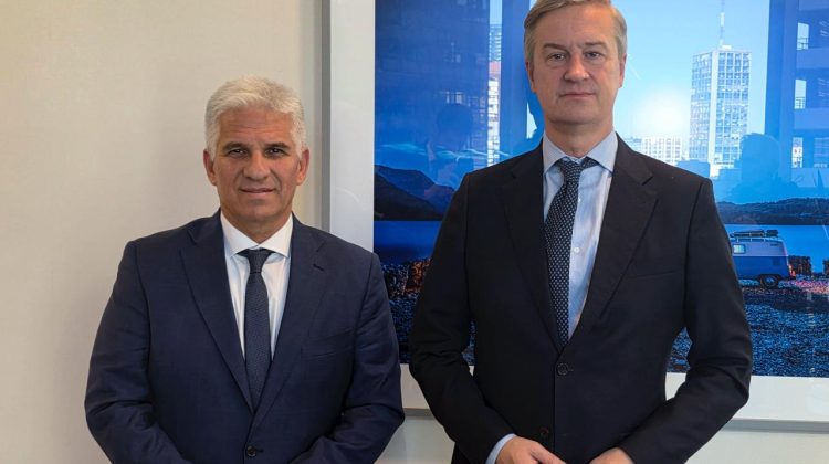 El Gobernador se reunió con el embajador de la Unión Europea en Argentina