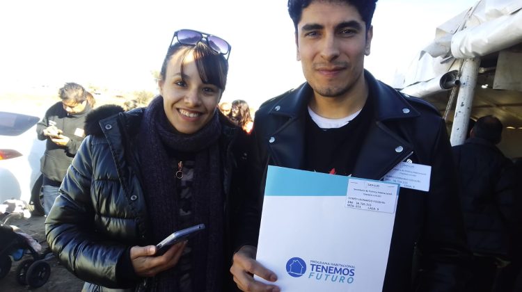 “Hasta unos meses atrás era un sueño imposible el de la casa propia”