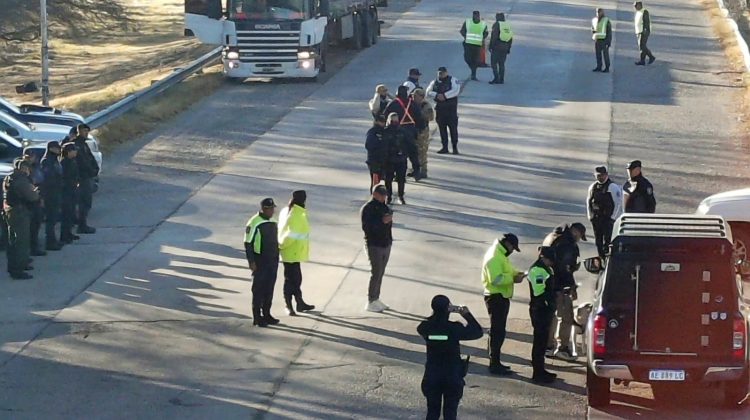 San Luis y Mendoza realizaron un operativo interjurisdiccional de seguridad sobre ruta nacional 188