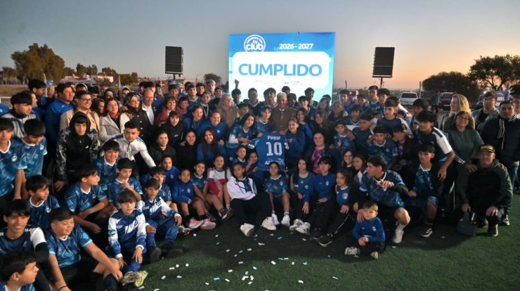 ‘Creciendo con tu Club’: Poggi inauguró el salón de usos múltiples y los vestuarios del CAI
