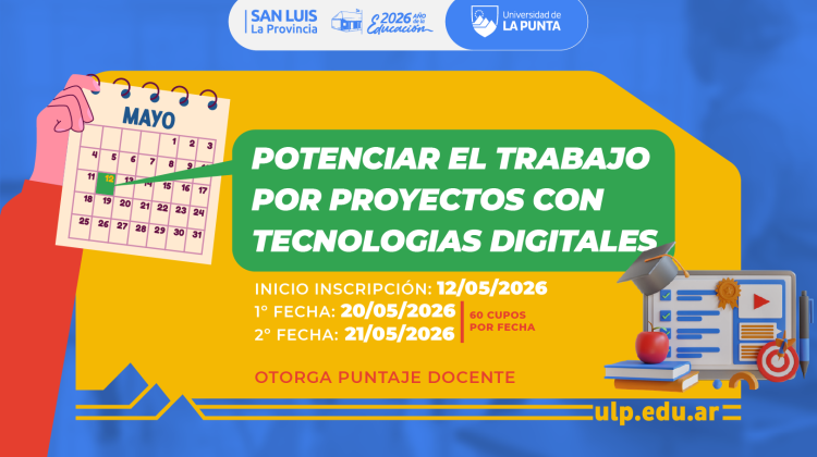 La ULP lanza un taller de tecnologías digitales con puntaje docente