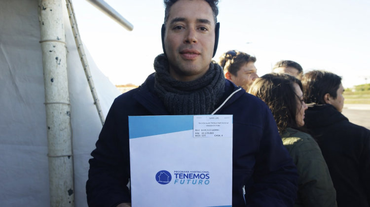 “Escuchar que había salido sorteado fue como ganarme el Telequino”