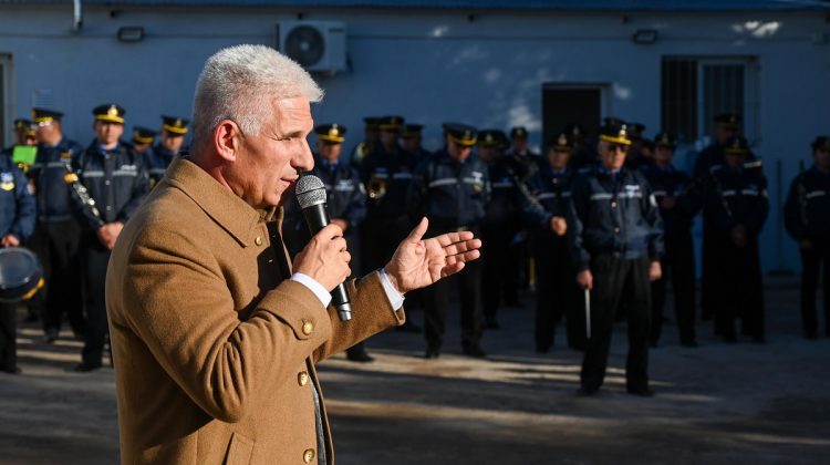 “Mi respaldo absoluto a la fuerza de seguridad, yo estoy del lado de ustedes”