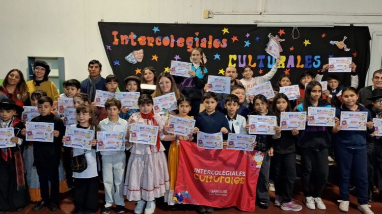 Dos meses de expresiones artísticas marcaron la etapa escolar de Intercolegiales Culturales