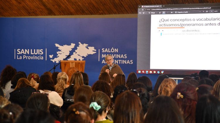 Culminaron los encuentros presenciales de alfabetización para docentes de Inicial y Primario