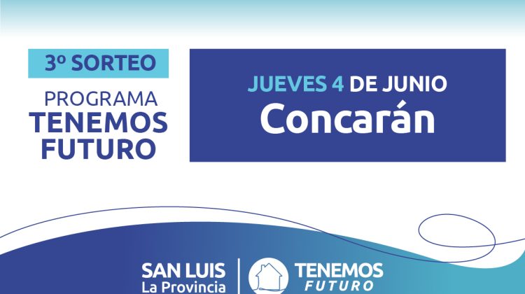 Tercer sorteo de ‘Tenemos Futuro’: los resultados del sorteo de Concarán