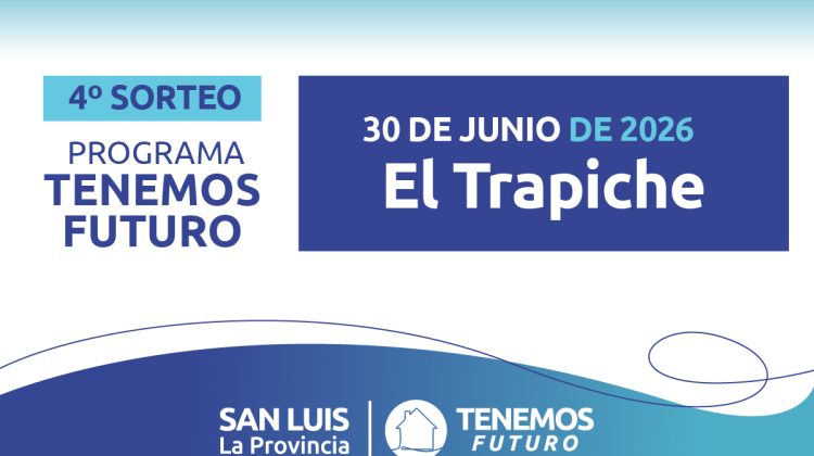 El Trapiche: resultados del sorteo de viviendas de barrio