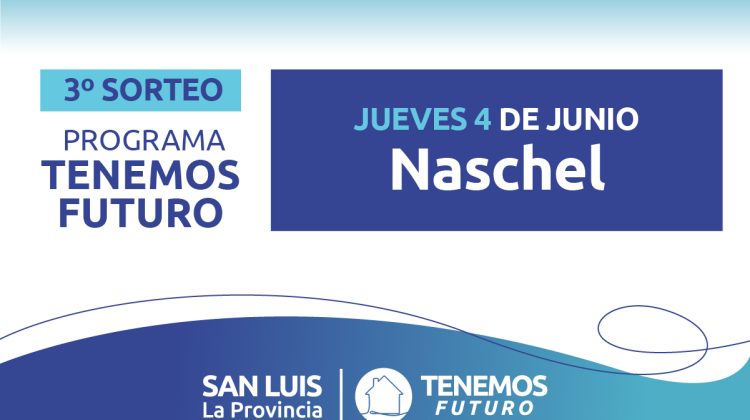 Tercer sorteo de ‘Tenemos Futuro’: los resultados del sorteo de Naschel