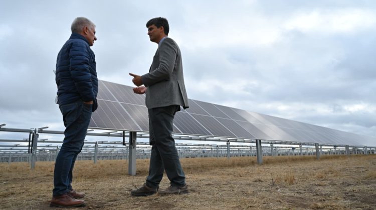 Calicanto Solar presentó al Gobernador los avances de su proyecto de generación de energía