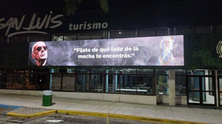 San Luis rindió homenaje al Indio Solari, una leyenda de la cultura argentina