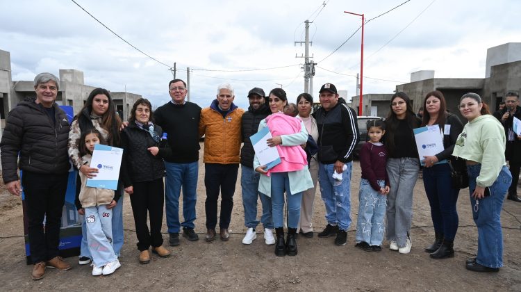 El 6 de noviembre, 20 familias de Santa Rosa del Conlara recibirán las llaves de su casa