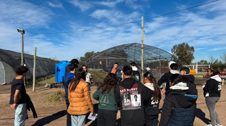 Sol Puntano abrió sus puertas a la Escuela Generativa Rural del Circuito Nº10