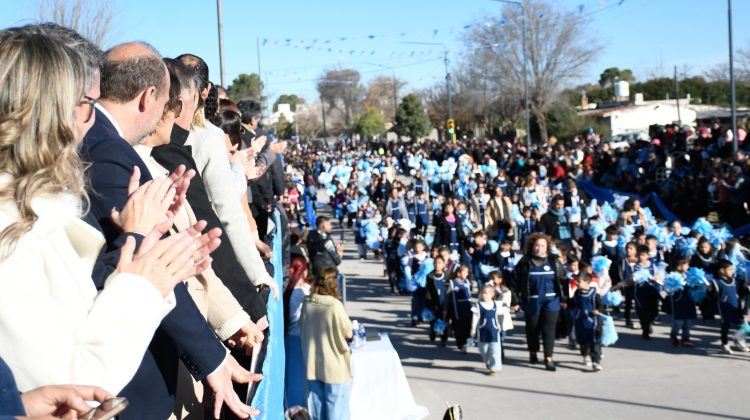 Concarán celebró sus 168 años con un emotivo desfile cívico-militar