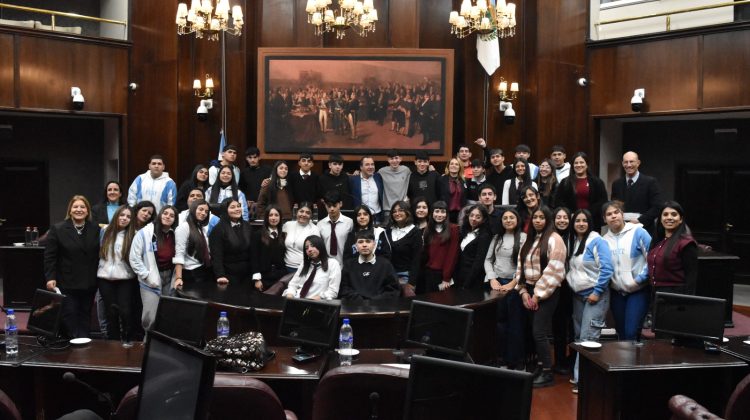 Alumnos del Centro Educativo N°11 de Justo Daract fueron ‘Diputados por un Día’