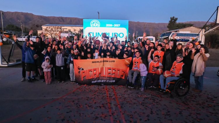 PicaHuesos Básquet amplió su playón deportivo de la mano de ‘Creciendo con tu Club’