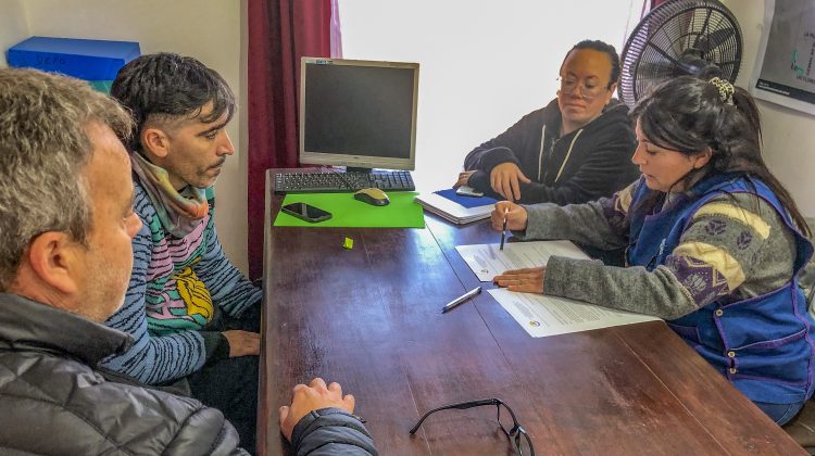 La secretaría de Personas con Discapacidad realizó una jornada de atención en Cortaderas