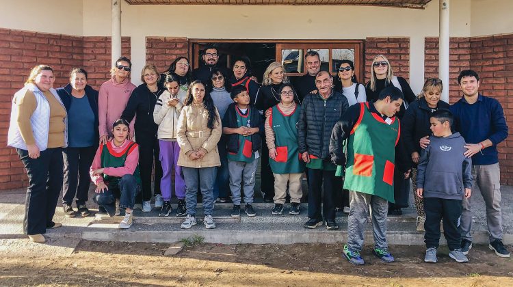 La secretaría de Personas con Discapacidad visitó localidades del sur provincial