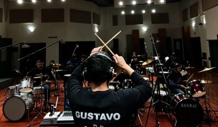 La Escuela de Baterías GDrums crece con grabaciones y nuevas inscripciones