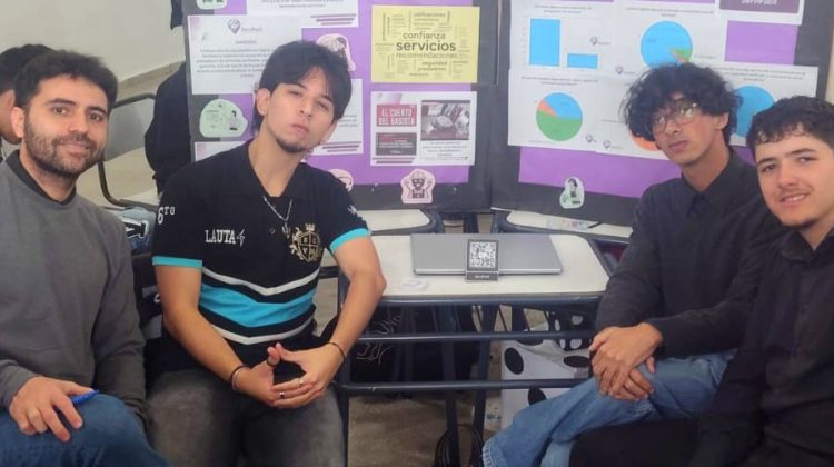 Estudiantes impulsaron un proyecto para conectar a clientes con prestadores de servicios