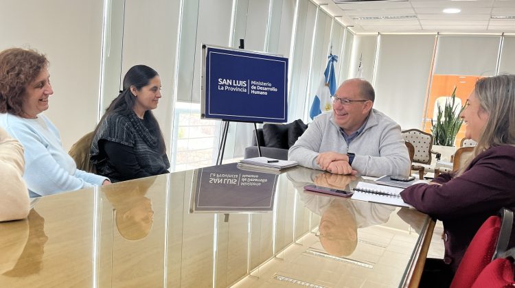 Desarrollo Humano y Cáritas Diocesana San Luis articulan una agenda conjunta