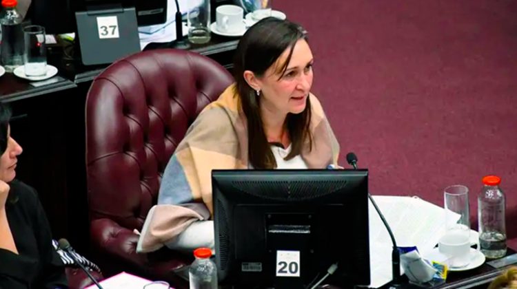 Poggi transmitió su pésame a la familia de Luciana Perano