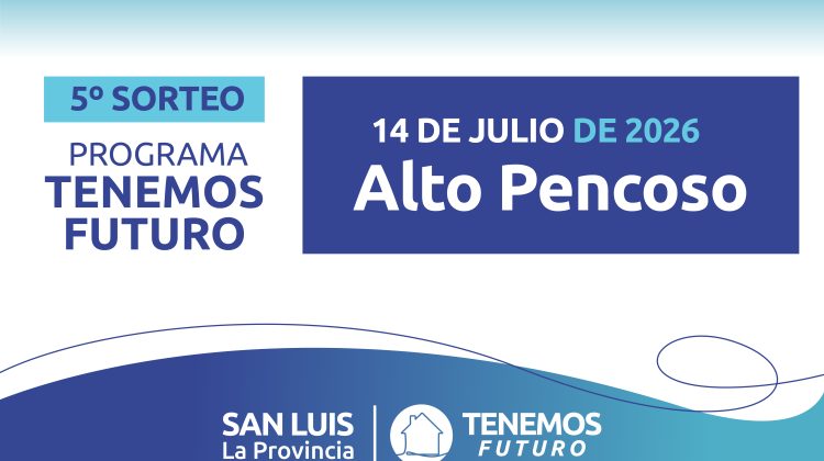 Alto Pencoso: familias sorteadas para las viviendas de barrio