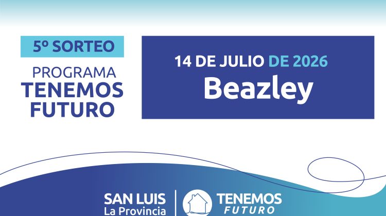 Beazley: familias sorteadas para las viviendas de barrio