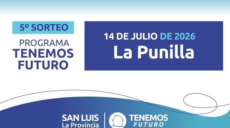 La Punilla: familias sorteadas para las viviendas de barrio