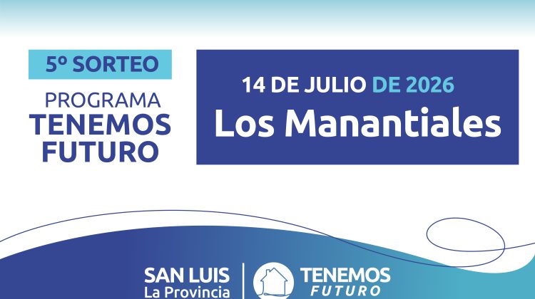 Los Manantiales: familias sorteadas para las viviendas de barrio