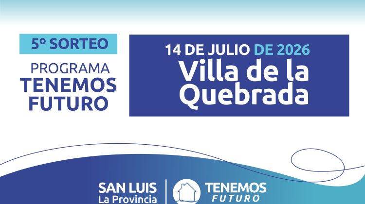 Villa de la Quebrada: familias sorteadas para las viviendas de barrio