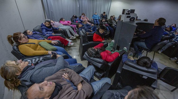 Las propuestas del Parque Astronómico de La Punta atrajeron a visitantes de todo el país
