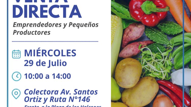 Venta Directa suma nuevos emprendedores este miércoles frente a la Plaza de los Halcones