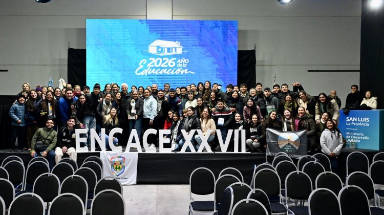 Poggi despidió a las delegaciones que participaron del Encuentro Nacional de Cooperativas Escolares