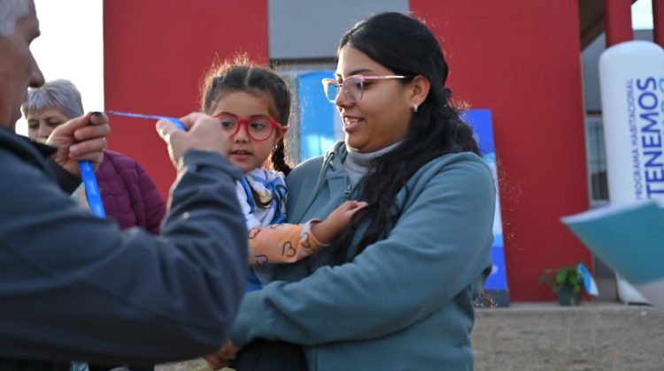 “Se agranda la familia en casa nueva. Gracias a Dios tenemos nuestro lugar”