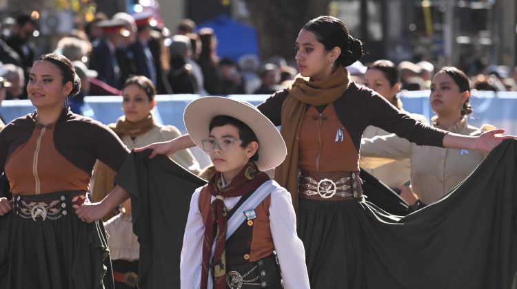 Las fotos del desfile del 9 de Julio en Villa Mercedes