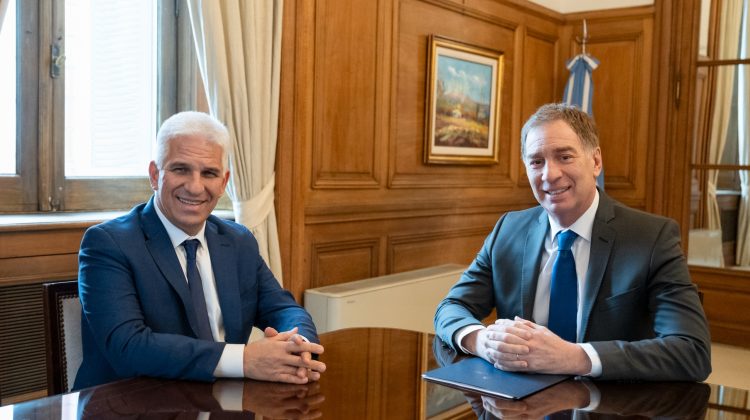 El Gobernador se reunió con el jefe de Gabinete de Ministros de la Nación
