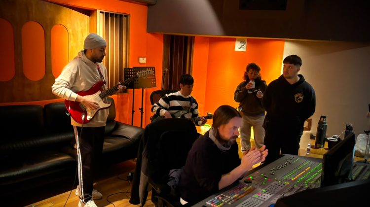 La Parcera grabó su nuevo material en el Estudio Mayor de Casa de la Música