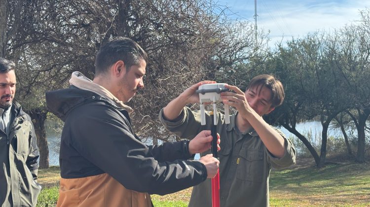 Incorporaron un dron topográfico para optimizar el relevamiento de las cuencas provinciales