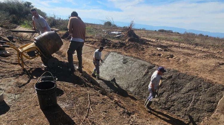 Continúan las tareas de mantenimiento en el canal matriz Renca-Santa Rosa