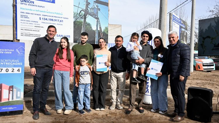 Dieciséis familias de Unión recibirán las llaves de su vivienda el 9 de diciembre
