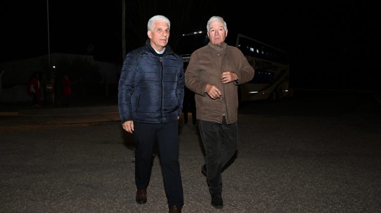 Recorrieron las obras de remodelación en el destacamento policial de Navia