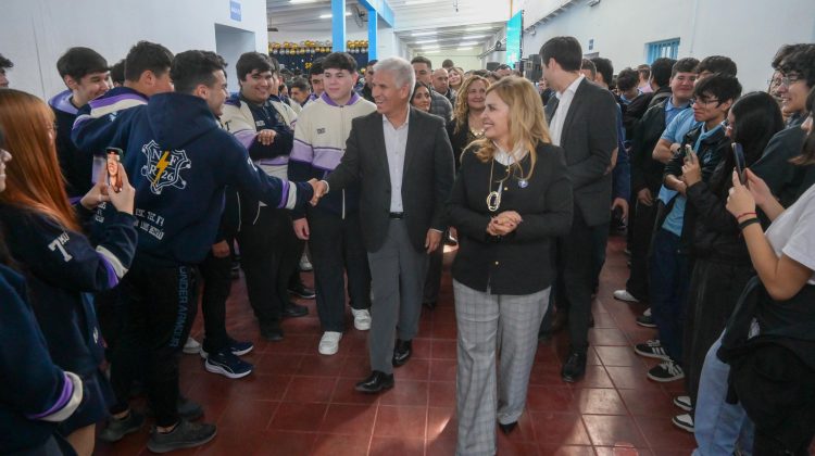 La Escuela ‘Fray Luis Beltrán’ inauguró obras de ampliación y refuncionalización