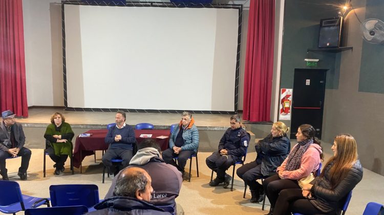 La dirección de Derechos y Garantías Constitucionales recorrió Villa Larca, Papagayos y Cortaderas