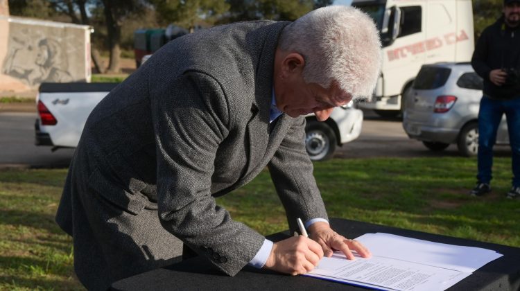 El Gobierno adjudicó la obra para renovar la rotonda de la ruta provincial 2B de Villa Mercedes 