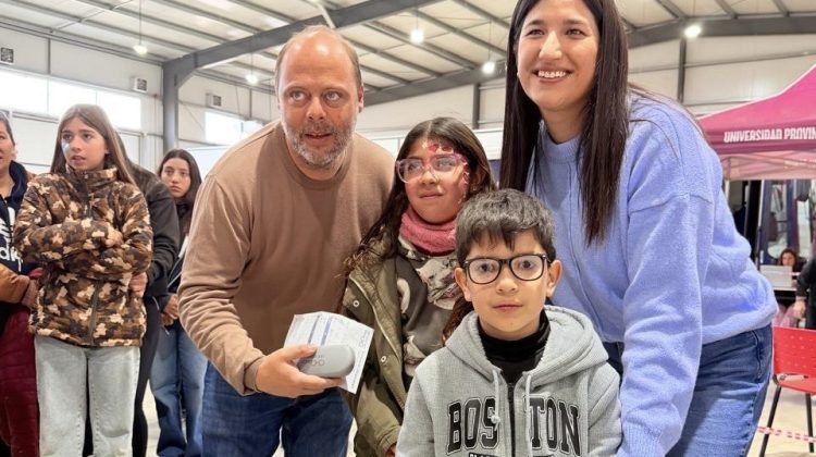 El programa oftalmológico llegó a la localidad de Buena Esperanza