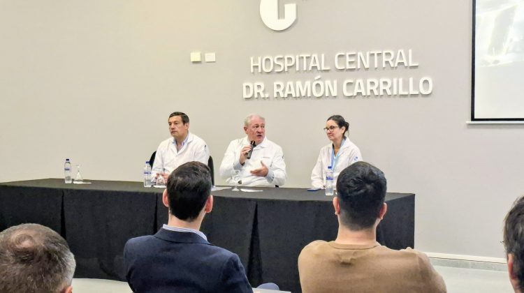 Realizaron una capacitación sobre traqueotomía percutánea en el Hospital ‘Doctor Ramón Carrillo’