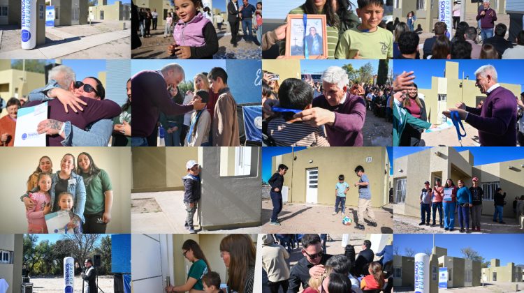 En foco: lo mejor de la entrega de viviendas en Luján y Los Manantiales